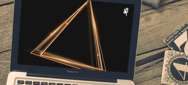 triangle on desktop