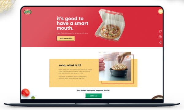 Building a website example