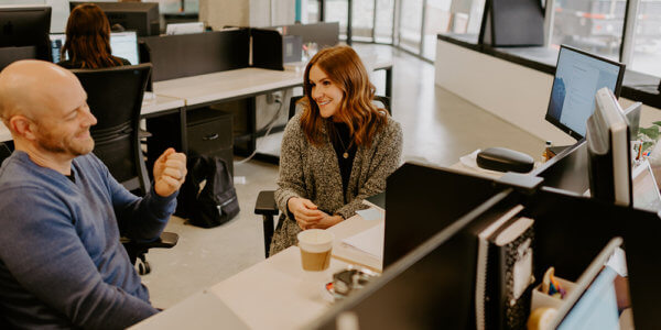 Chelsea and Jason talking about focus in your marketing