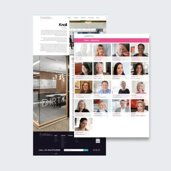 Corporate Environments Knoll Page