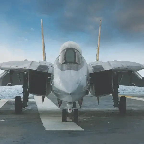 Afterburner fighter jet