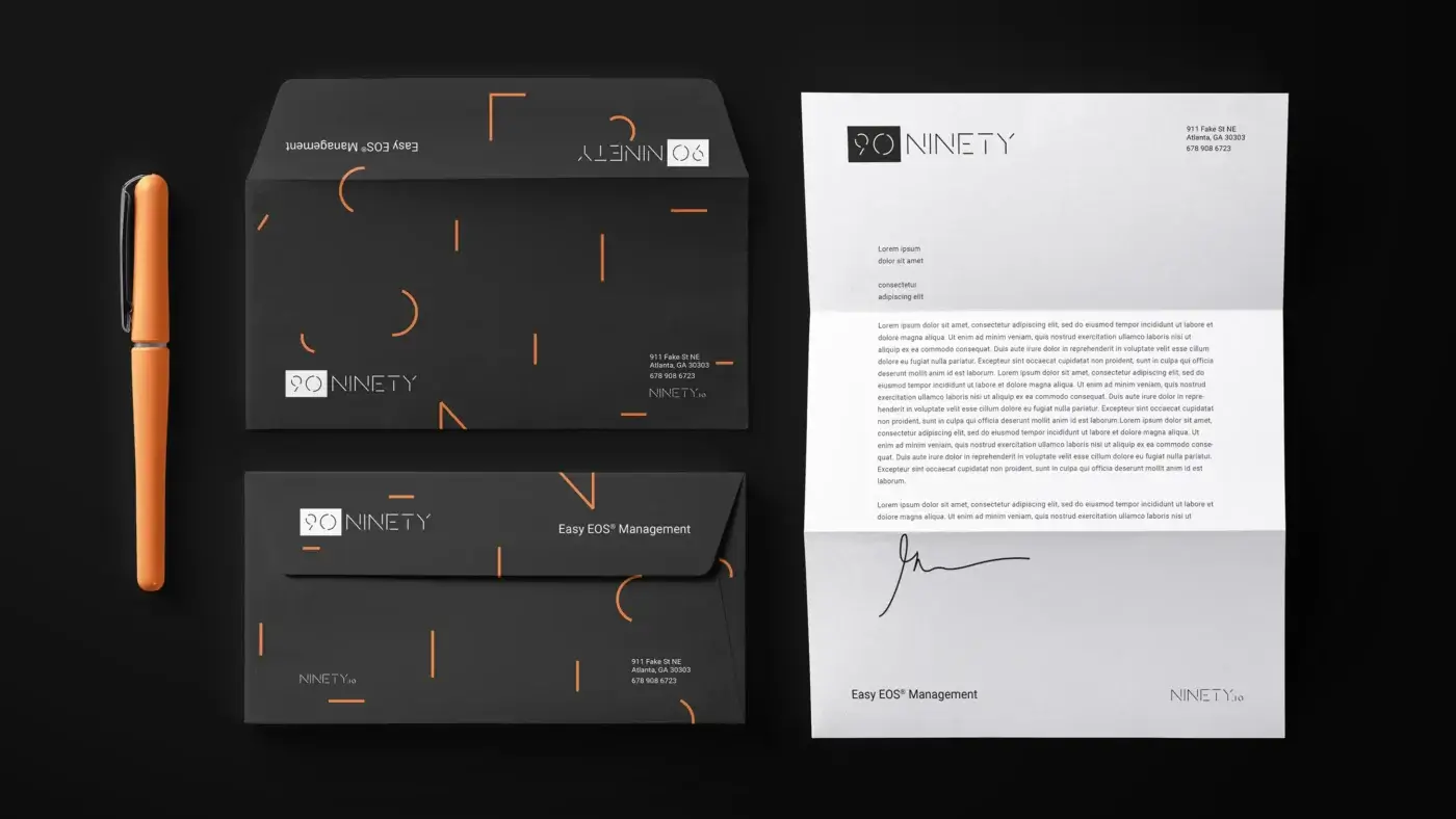 Ninety Letterhead