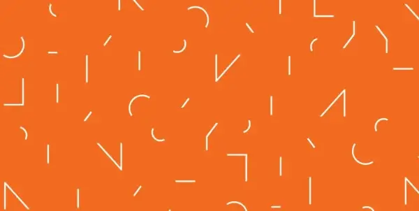 Ninety Pattern Orange