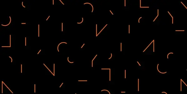 Ninety Pattern Black