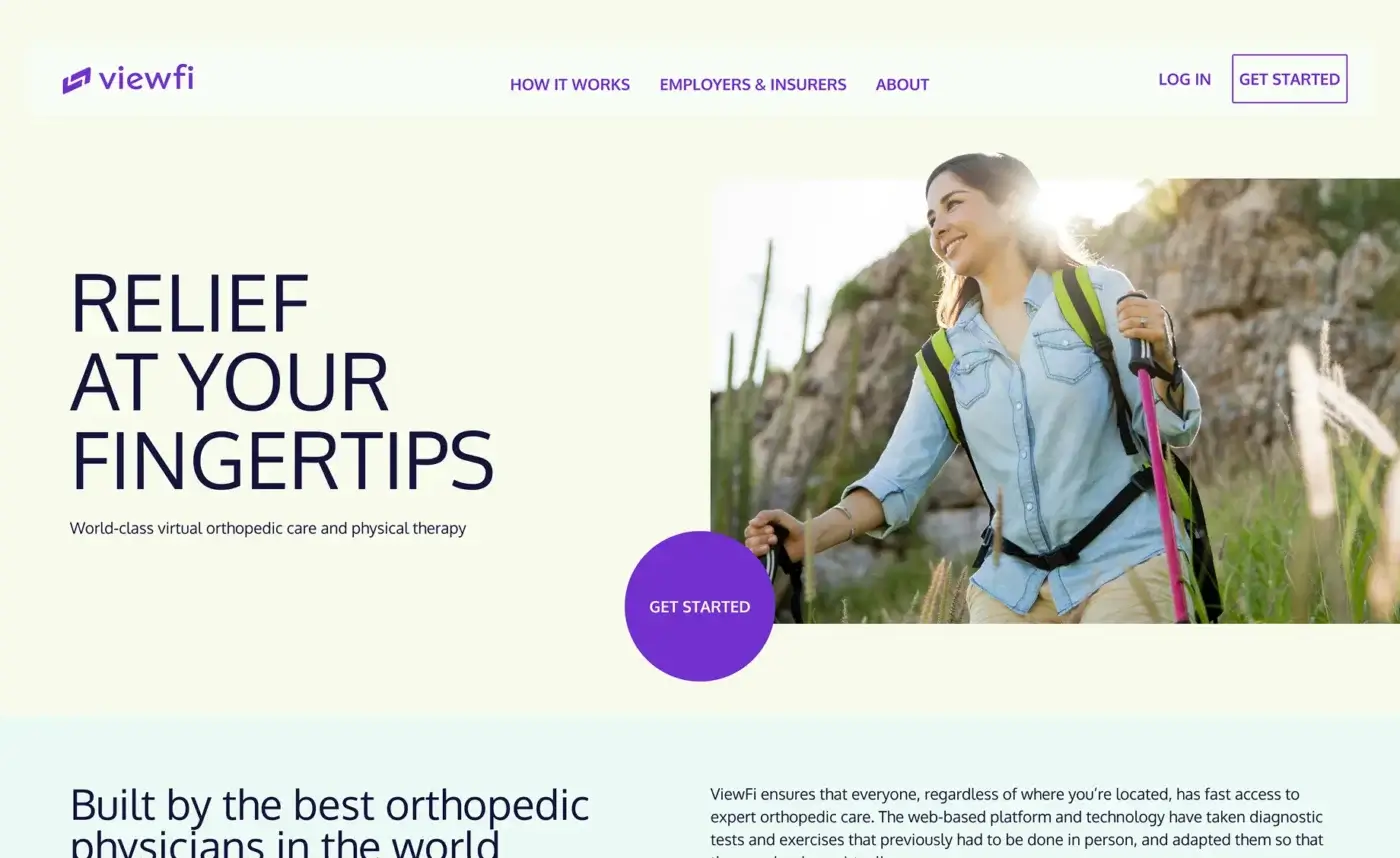 ViewFi Website After