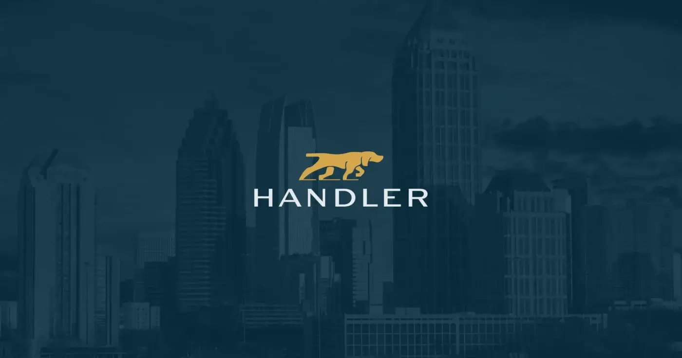 Handler Logo on dark background