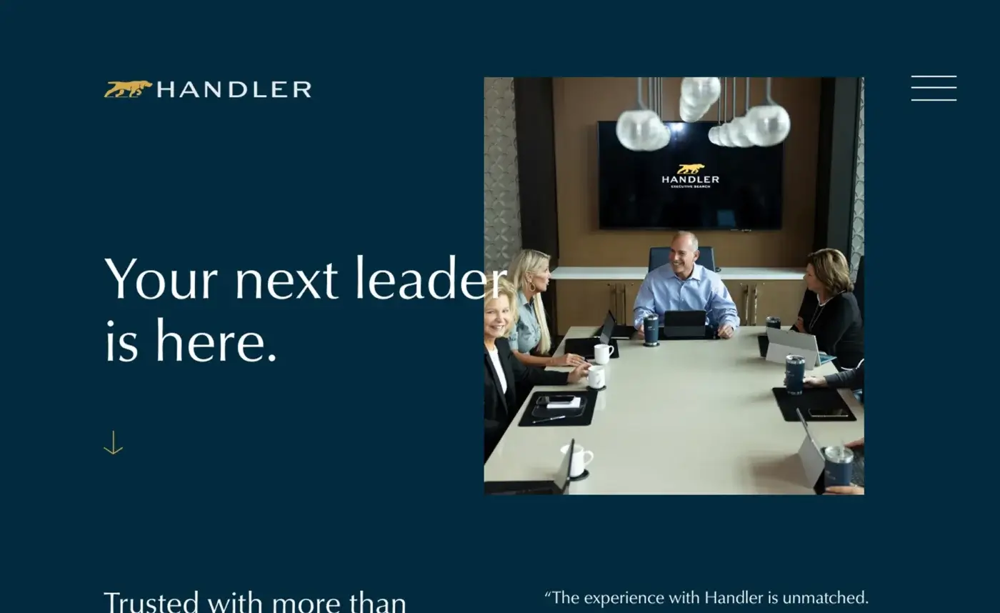 Handler Website After