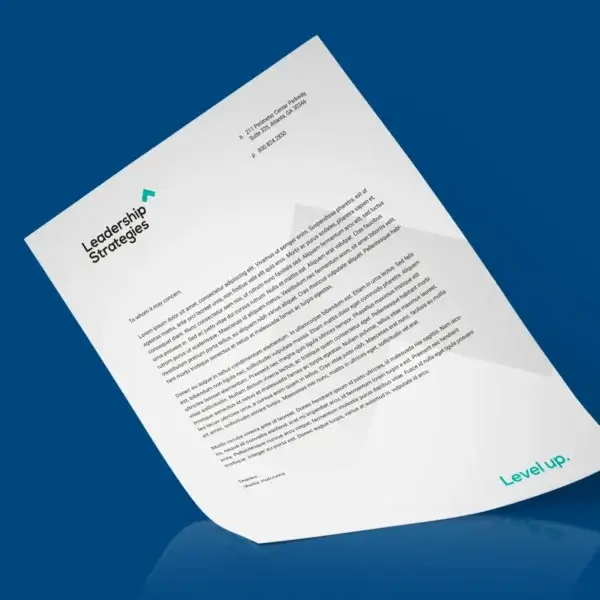 Leadership Strategies Letterhead