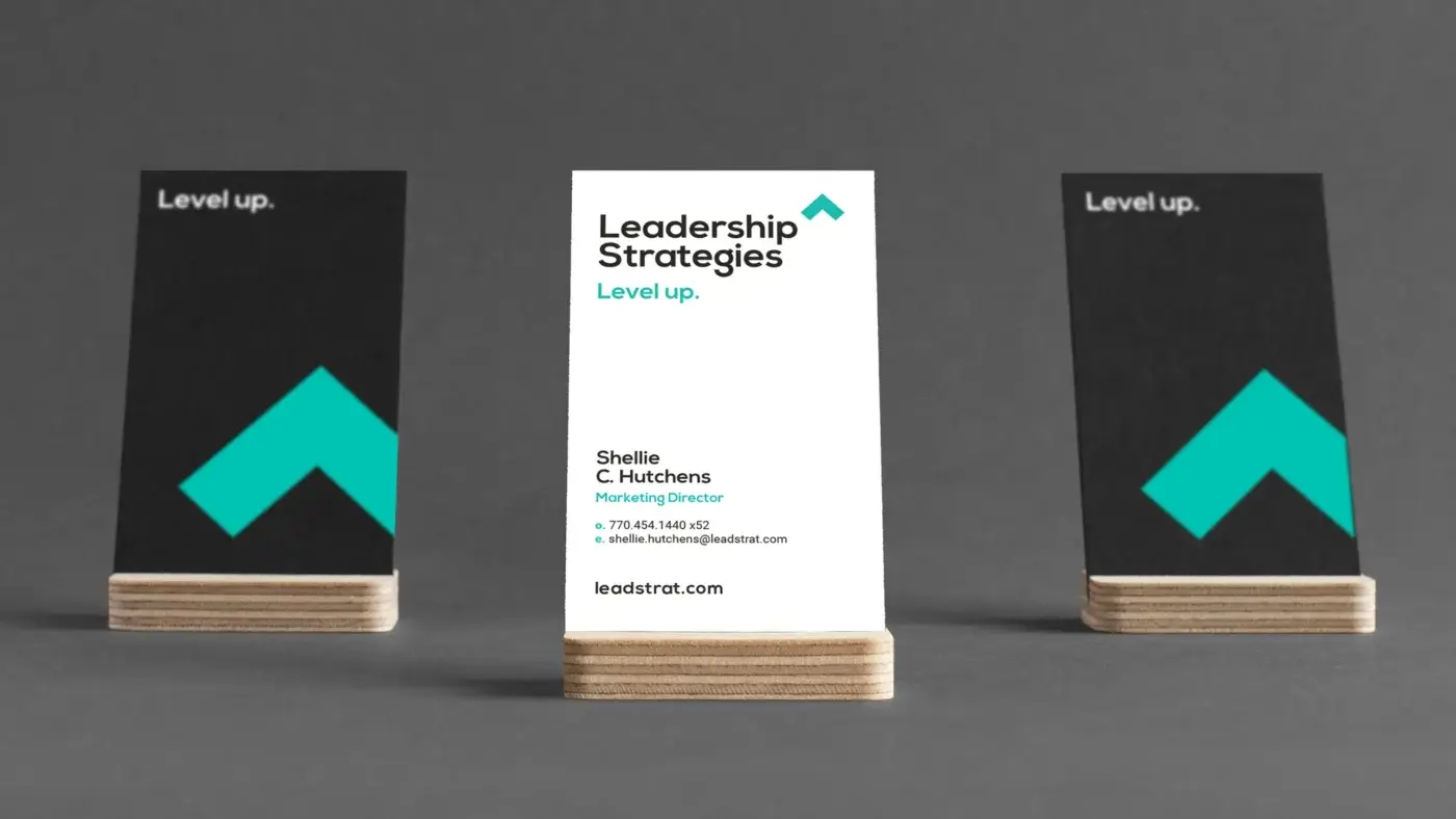 Leadership Strategies Business Cards