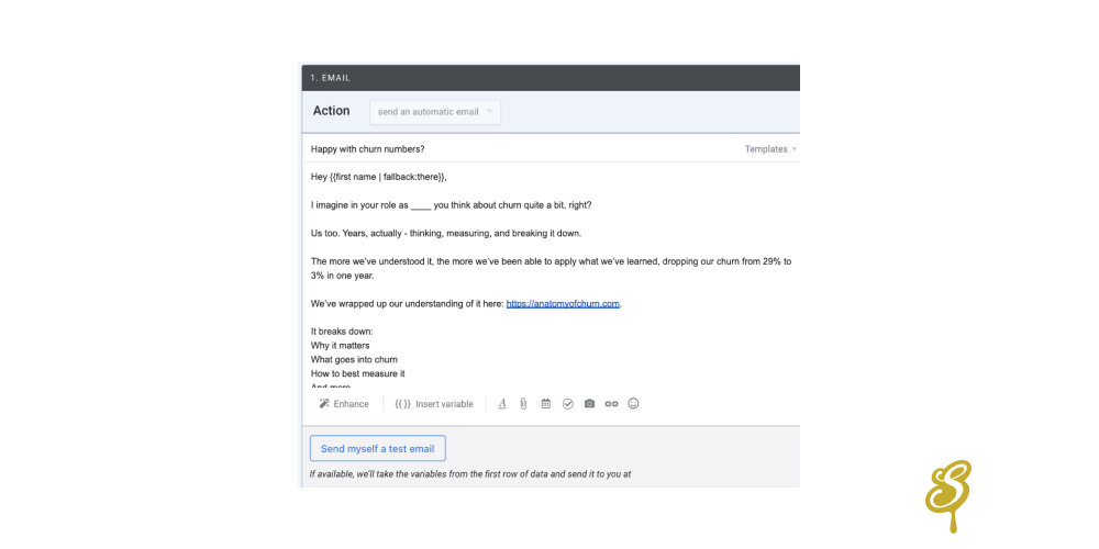 Image from MixMax showing cold email example