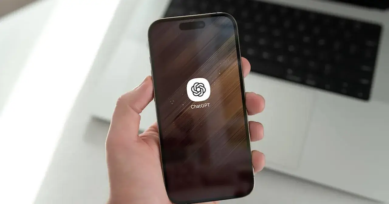 Phone with chatgpt ai on it