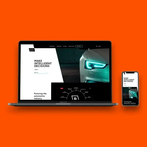 Black Book Website shown on different devices