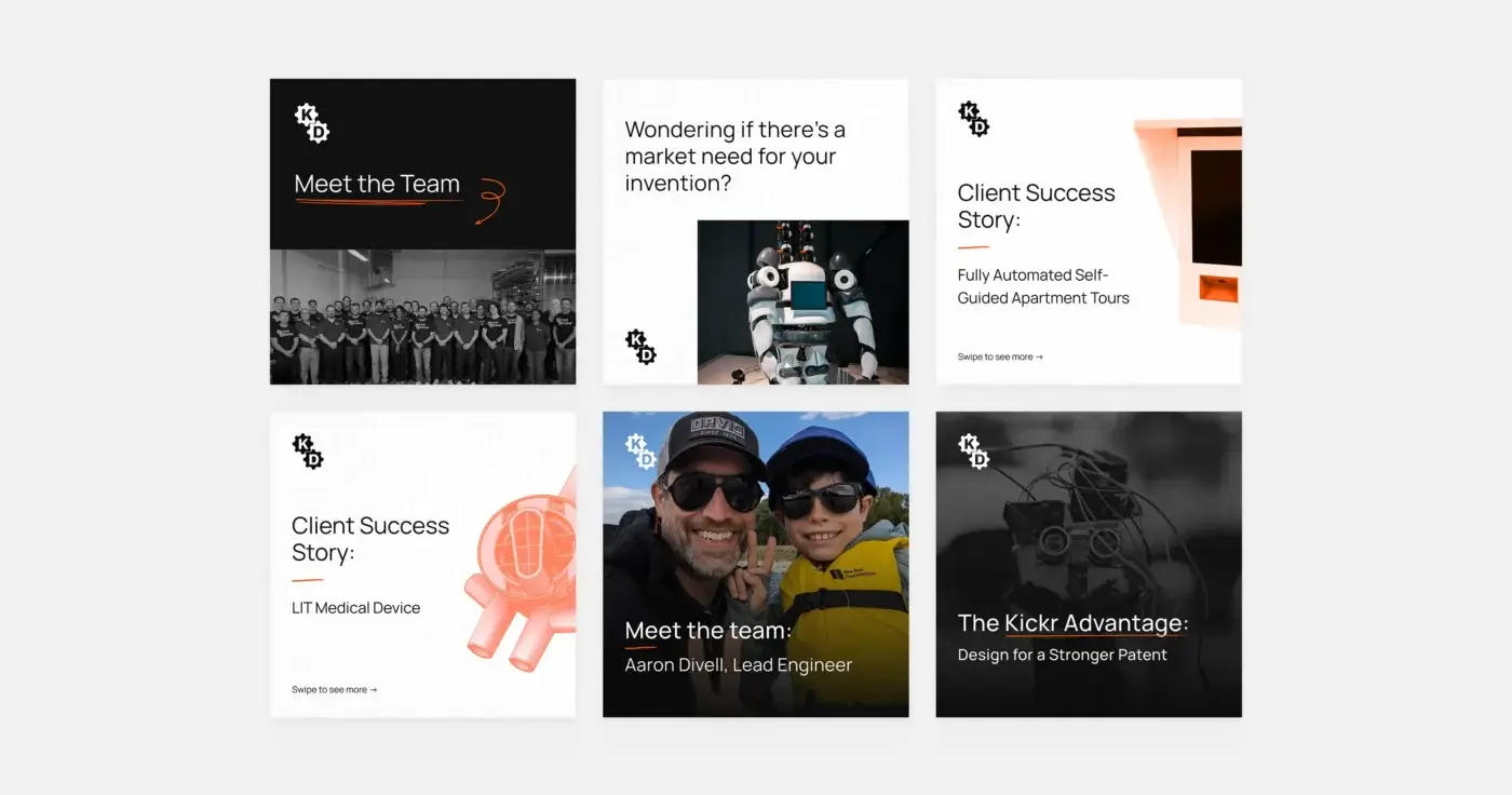 Kickr Design Social Montage