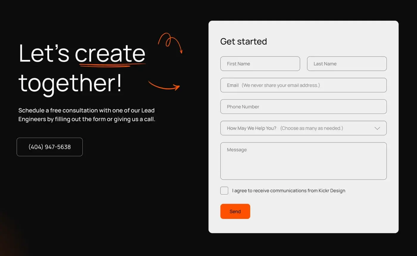 Kickr Design Gallery Image