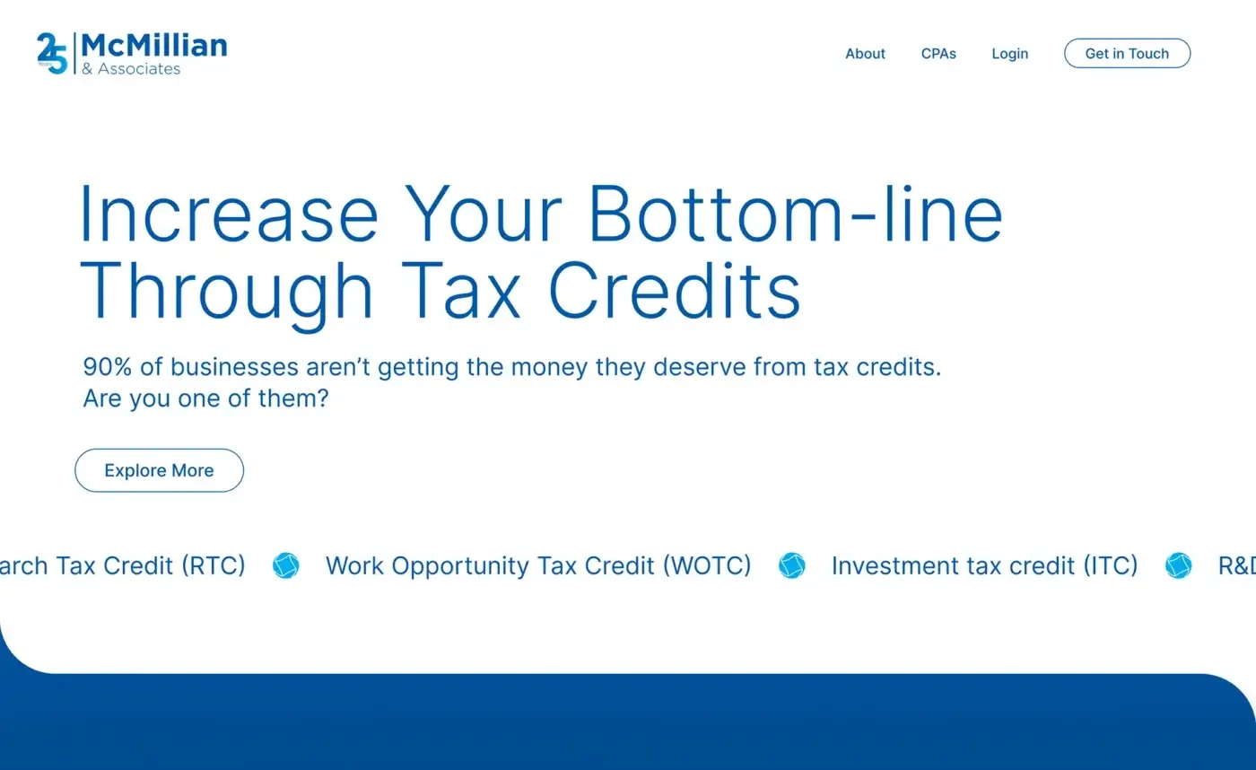 McMillian Website After