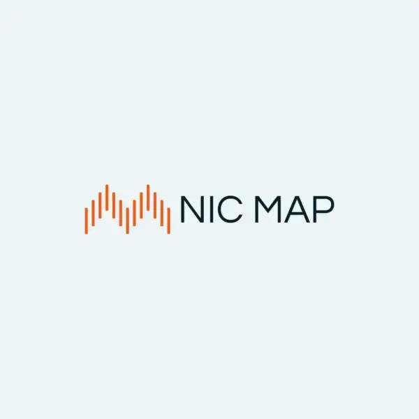 NIC MAP Logo on a light background