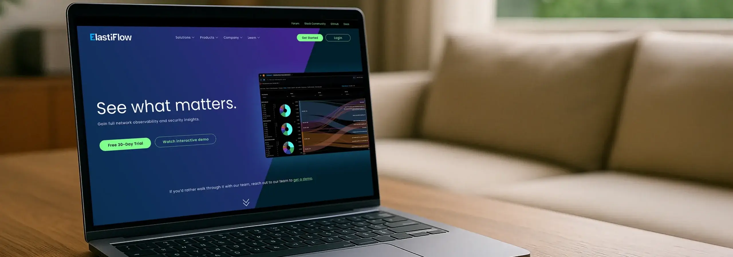 Website Agency Client Work ElastiFlow