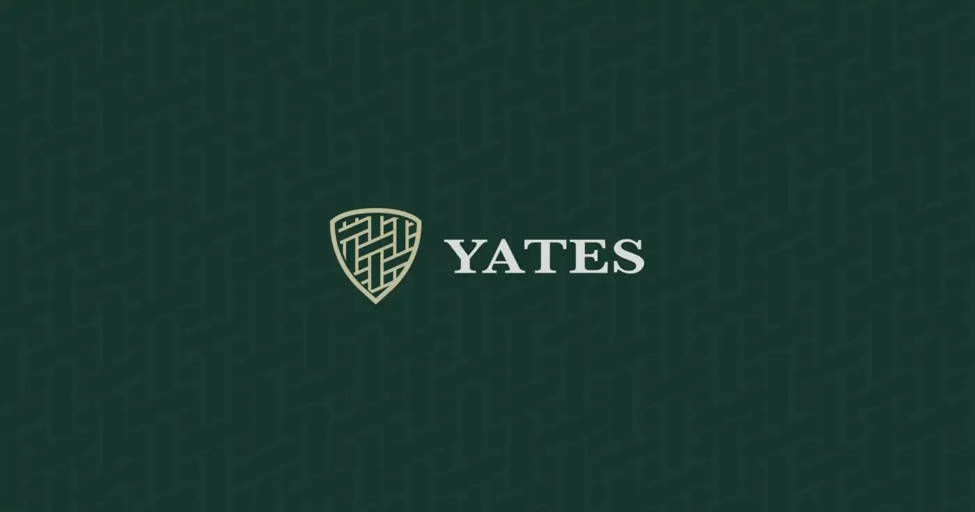 Yates Logo and background